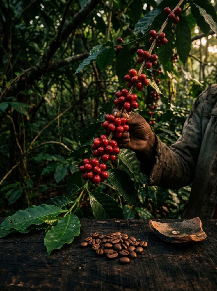 Koraput coffee plantation